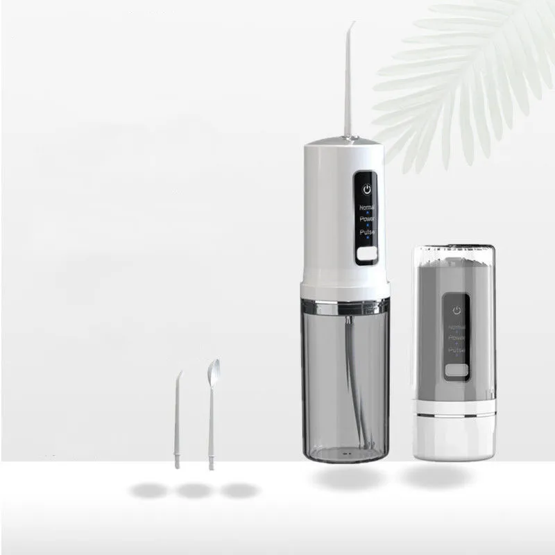 

Oral Irrigator Waterpik USB Rechargeable Water Flosser Portable Dental Water Jet 300ML Water Tank Waterproof Teeth Cleaner