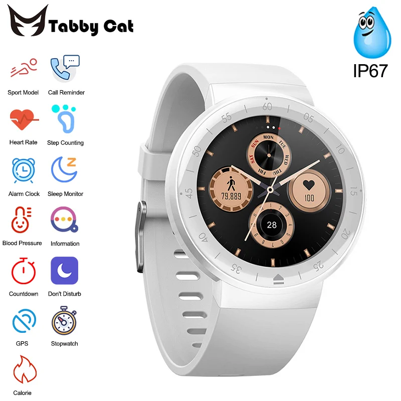 

V15 Bluetooth Smartwatch Heart Rate Blood Pressure Running Smart Watch 1inch Healthy Sport Smart Watch For Android IOS
