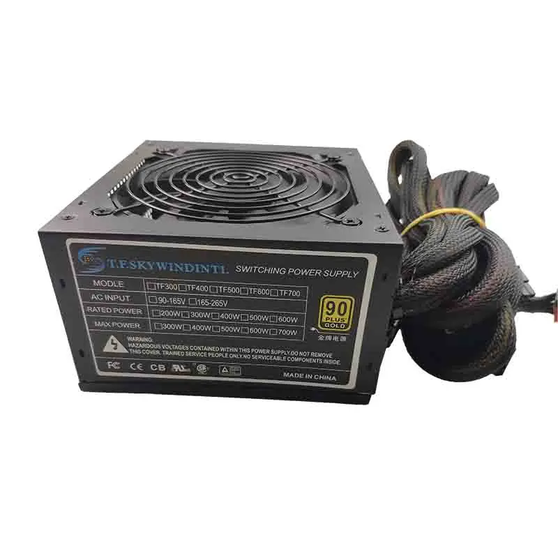 Блок питания для игрового компьютера 600 Вт форм ATX импульсный источник