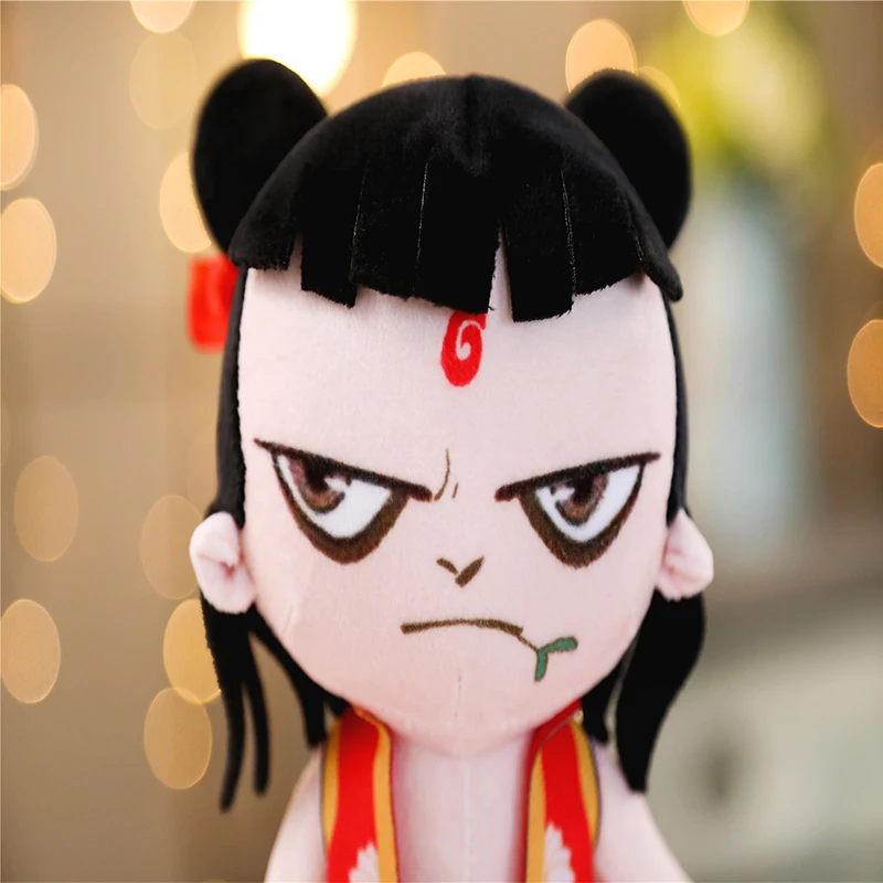 Популярная фигурка аниме 20 см мифы и легенды Nezha Aobing Новая пленка плюшевая