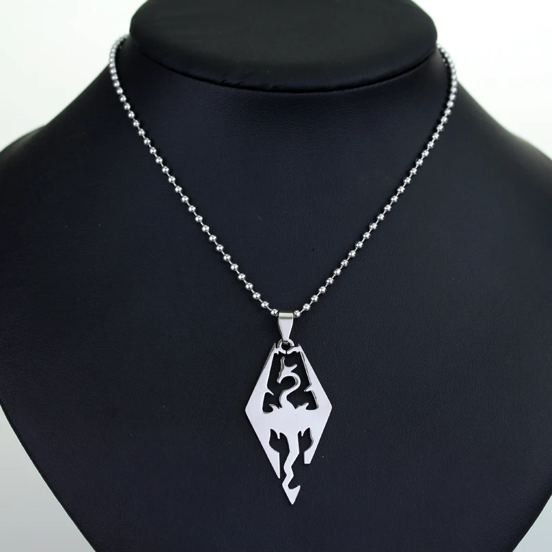 Цепочка с подвеской в виде дракона для мужчин стильное ожерелье кулоном стиле