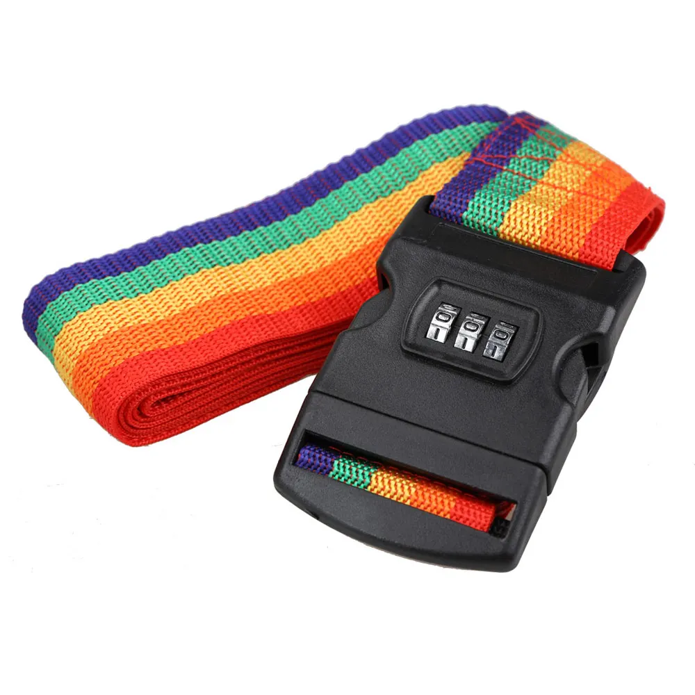 Высокое качество Дорожный чемодан ремень для багажа рюкзак с кодовым замком I88