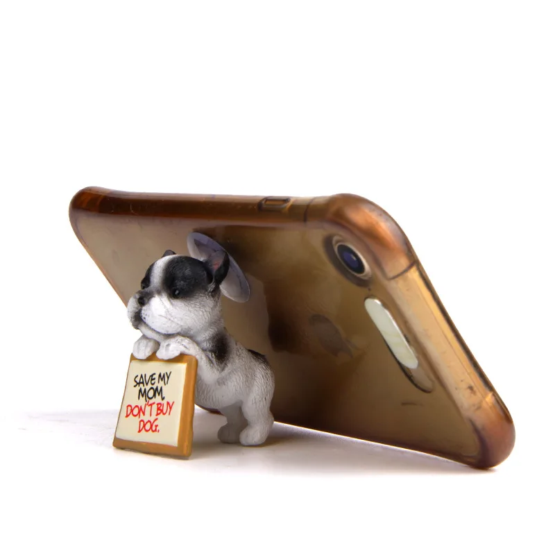 1 шт. миниатюрный Французский бульдог игрушка автомобиля украшения Kawaii держатель