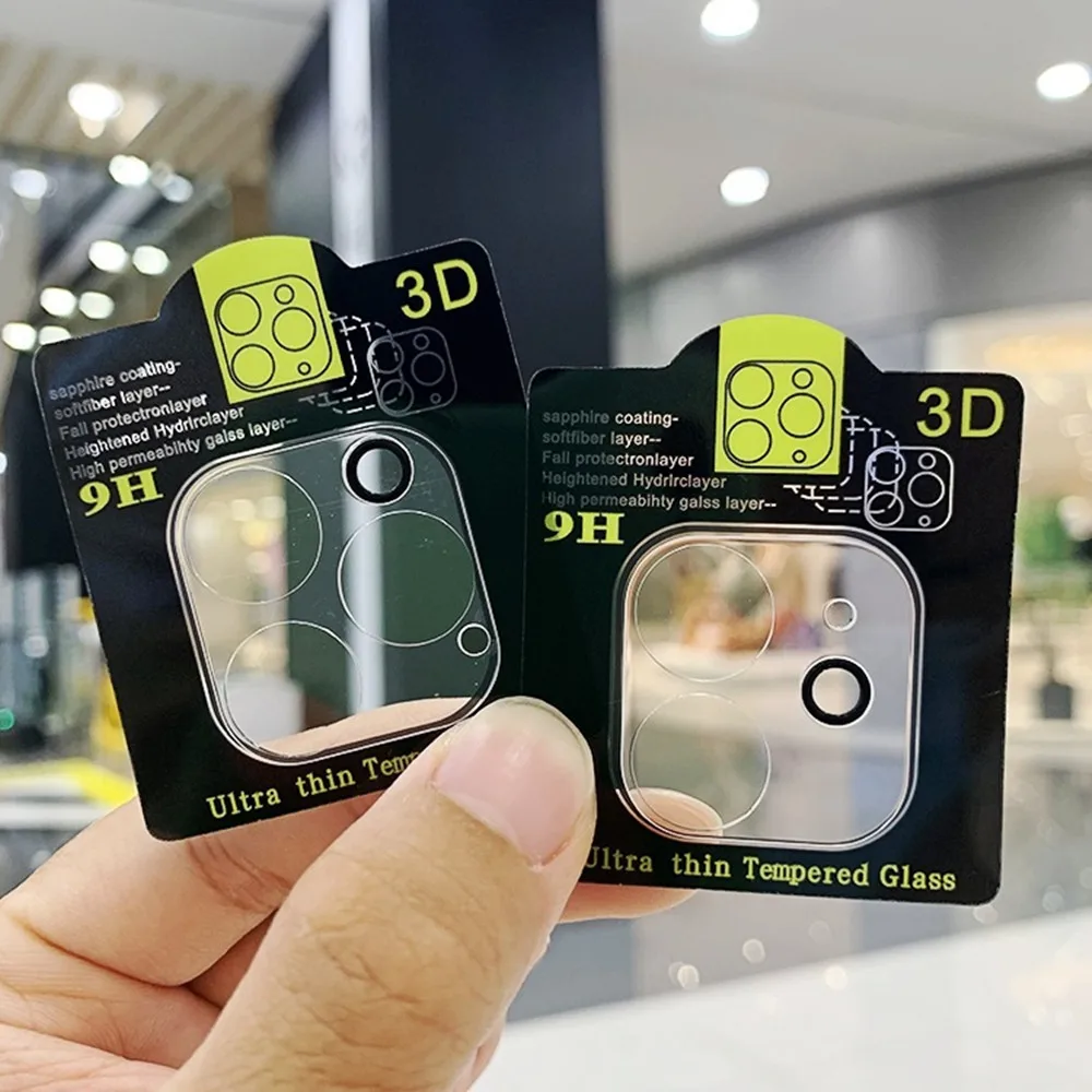 50PCS 2022 New Back 3D Camera lens Tempered Glass For IPHONE 14 13 12 11 pro max 13 12 mini screen protector film
