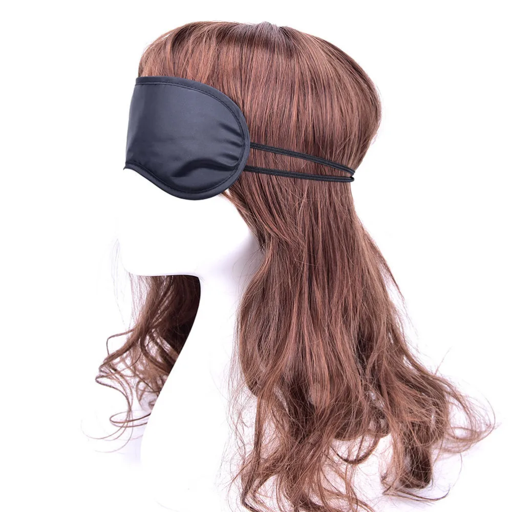 Patch Night Economic Sleep Snoring Gift Wholesale 10pcs/lot Travel Sleeping Eye Mask Black Shade Blindfold | Красота и здоровье