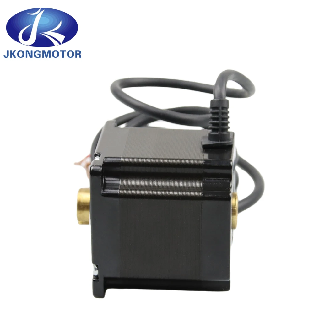 Шаговый двигатель Jkongmotor Nema 23 полый вал 56 мм биполярный 1 нм 3 А 57 электродвигатель