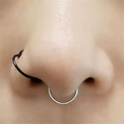 1 шт., U-образное кольцо для имитации пирсинга носа