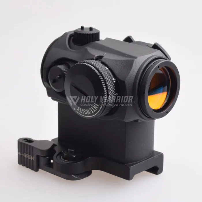 Тактический точечный прицел Mini 1X24 T1 Rifescope с подсветкой снайпер красный зеленый