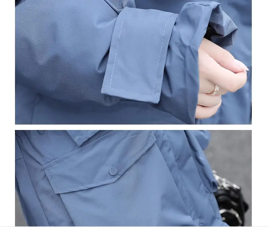 

2020 winter with New style fashion Long sleeve hooded Women's cotton-padded clothes coat