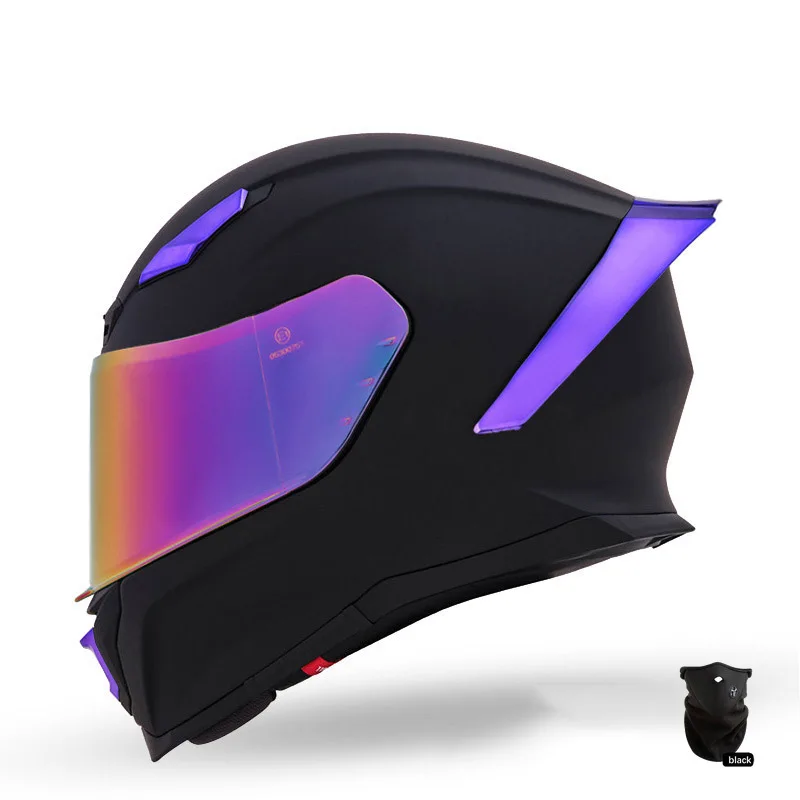 

full face helmet anti-fog racing Lightning helmet men's motorcycle carbon fiber helmet motorcycle capacete de moto casco motoDOT