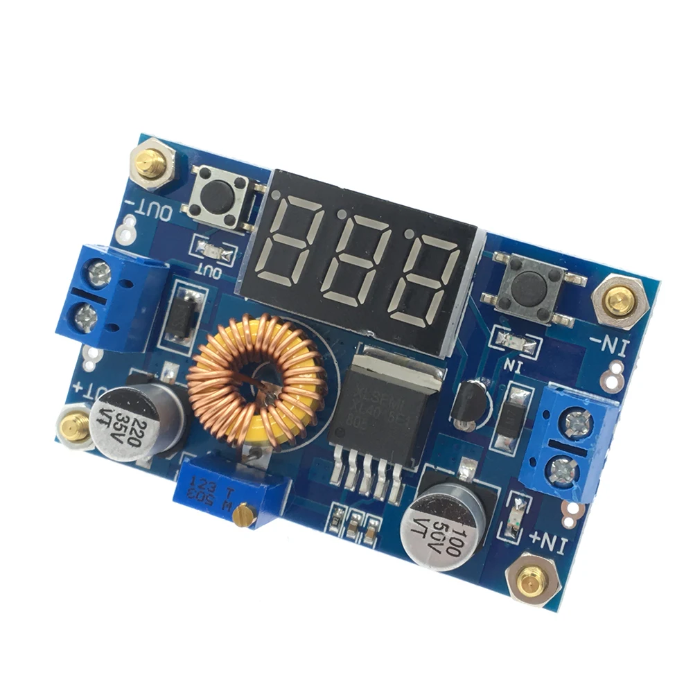 5A 75 Вт XL4015 DC конвертер Регулируемый понижающий модуль 4 0 38V до 1 25 V 36V DIY Бак