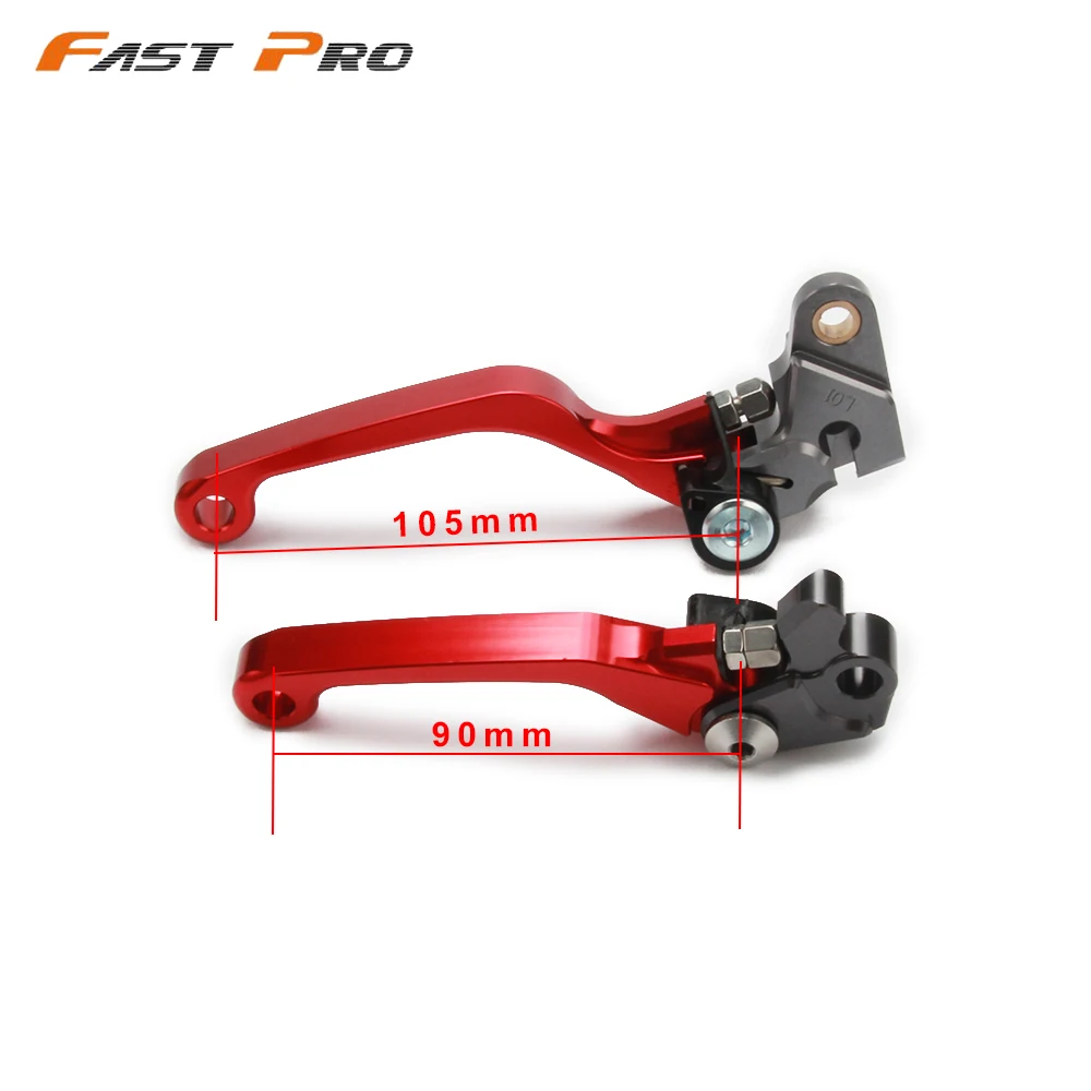 Поворотный складной рычаг тормоза сцепления для мотоцикла HONDA CR80R CR85R 98 07 CRF150R 2007