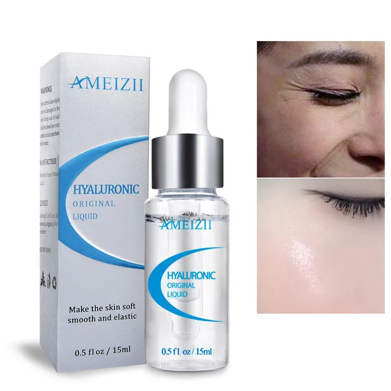 

2019 New Fashion Facial Care Tool Ameizii hyaluronic acid liquid shrink pores acne blackhead moisturizing essence moisturizing