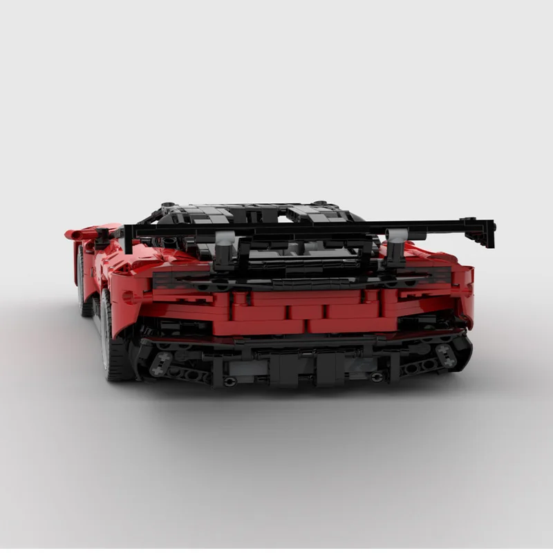 MOC RC Функция питания MOC 18800 Aston Martin моторная техника наборы строительных блоков Кирпичи diy игрушка подарок
