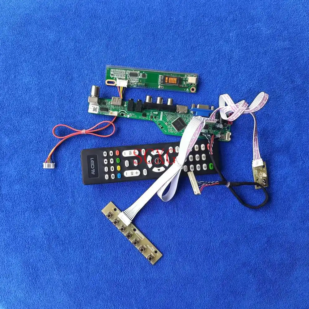 

Display drive board For N154Z1/N154Z3/QD15AL01/QD15AL02 1CCFL Kit Analog Signal HDMI-compatible VGA AV USB LVDS 30-Pin 1680*1050