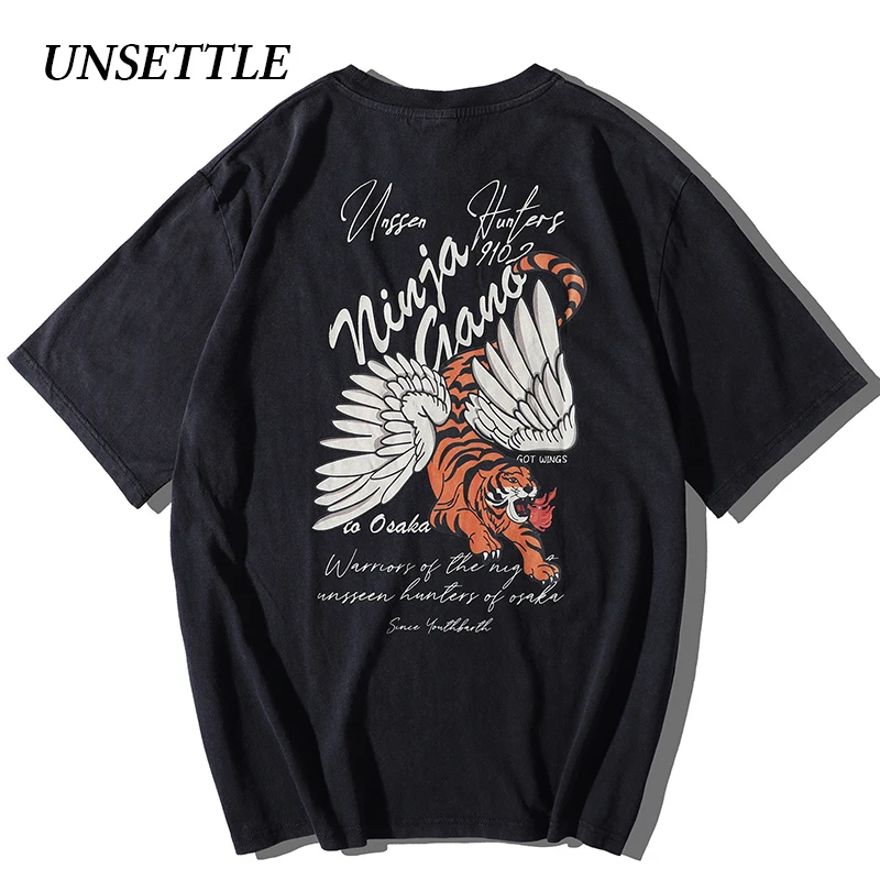 UNSETTLE 2020SS футболки Harajuku мужские/женские летние хип-хоп с забавным принтом