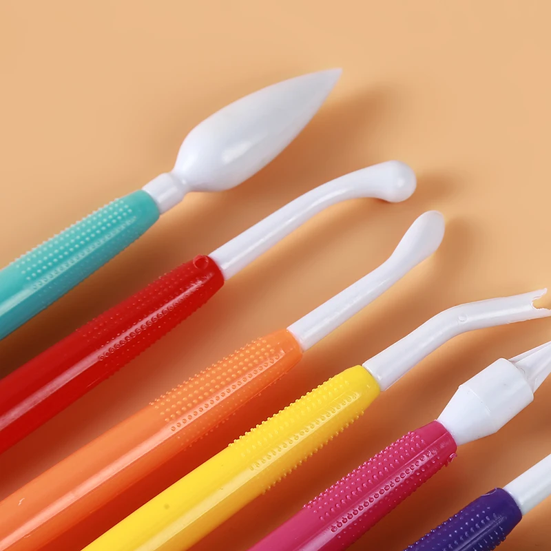 10 шт./компл. Пластик глины Набор для лепки Воск Резьба Керамика инструменты