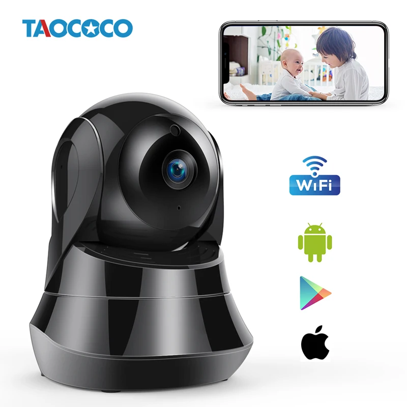 Камера наблюдения TAOCOCO WiFi IP камера беспроводная безопасности детский монитор