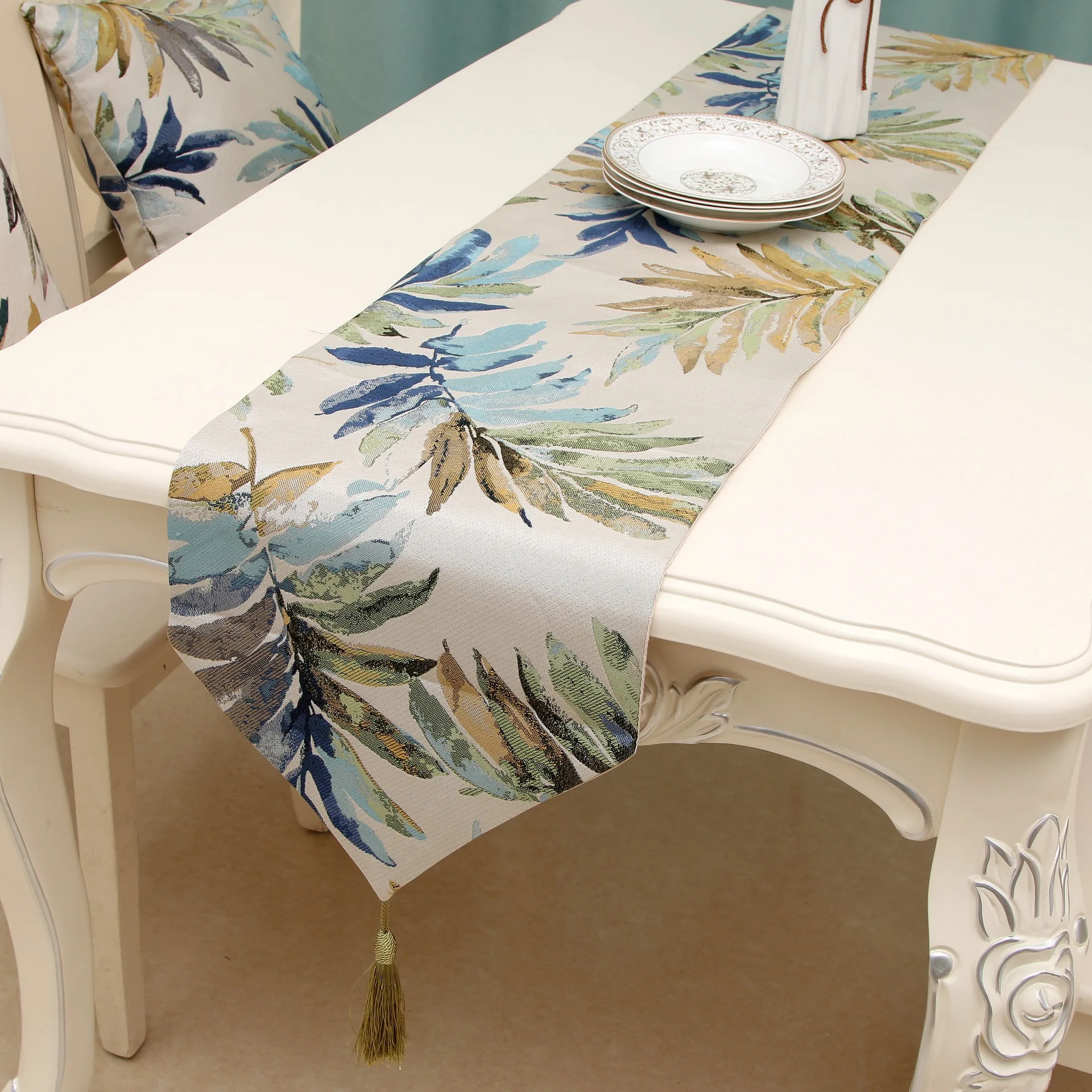 

Pastoral Table Runners Modern chemin de table Table Runners for Wedding Party camino de mesa tafelloper Tablecloth Bed Flag Home