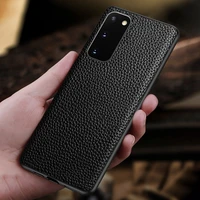 phone case for samsung s20 ultra s10 s10e s9 s8 s7 edge note 8 9 10 20 plus a10 a20 a30 a40 a50 a70 a51 a71 litchi texture cover