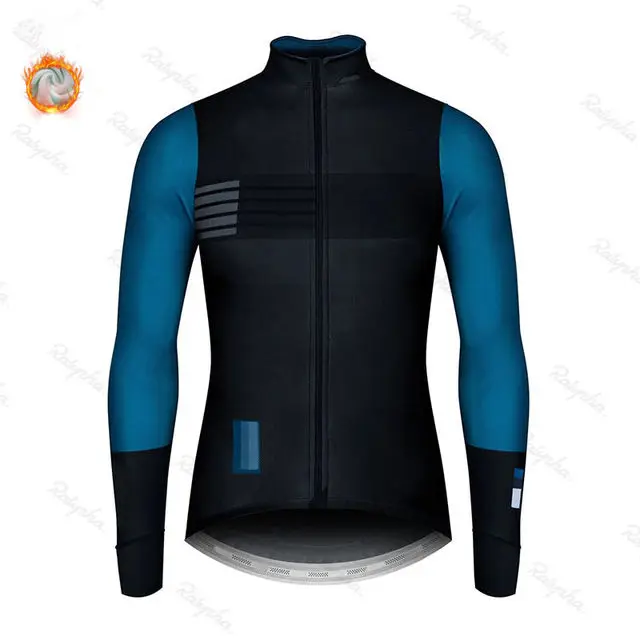 cycling jersey 5 Зимний шерстяной костюм для велоспорта, мужской костюм для велоспорта, уличная спортивная одежда, форма для горного велосипеда, комплект для триатлона, гобайка - Цвет: cycling jersey 5