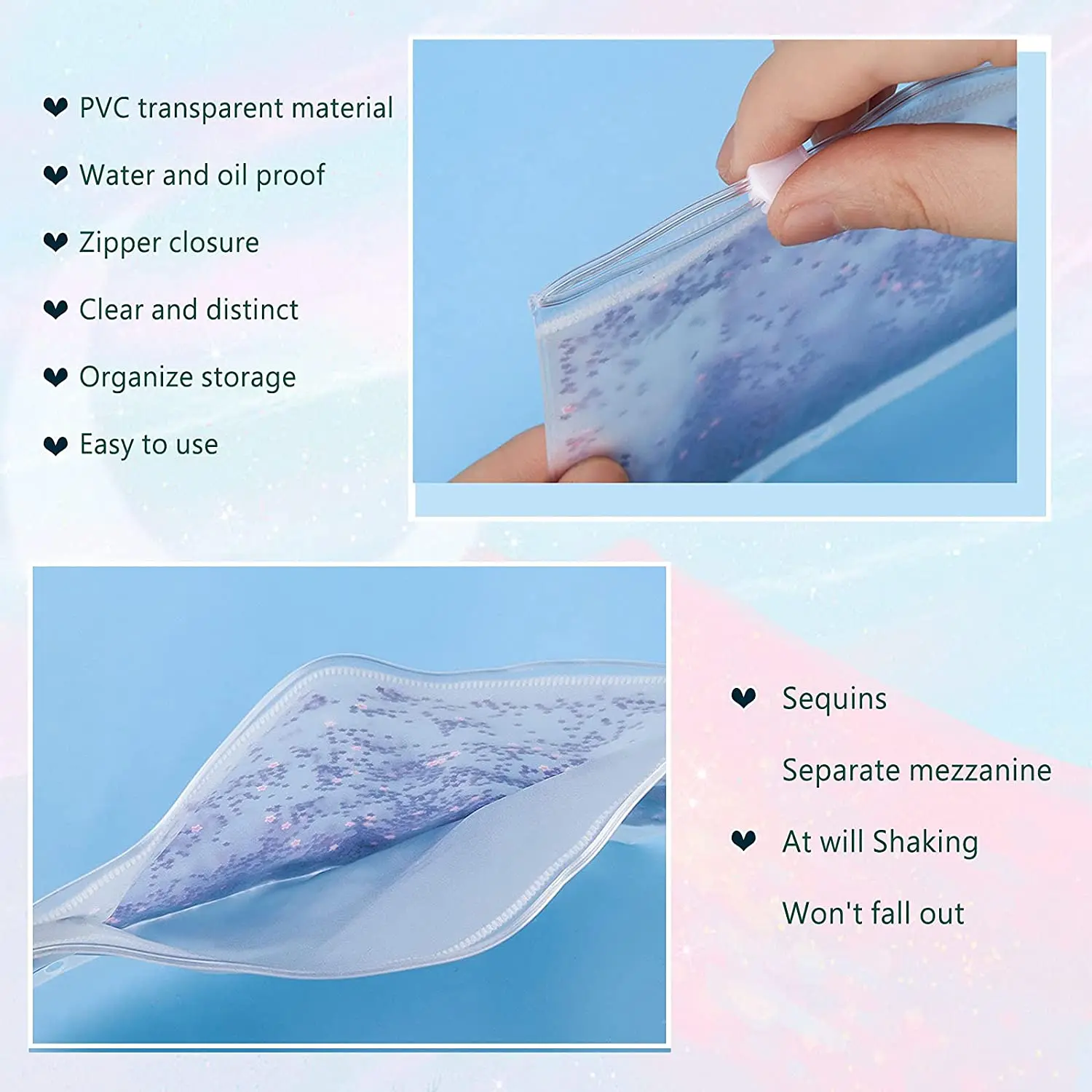 6 Pieces A6 Binder Cash Envelopes PVC Budget with Zipper Pocket Folders for Ring Refillable Notebook | Канцтовары для офиса и
