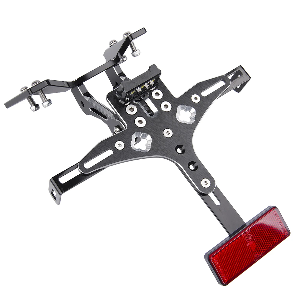 Держатель заднего номерного знака для мотоцикла лицензионный кронштейн рамка