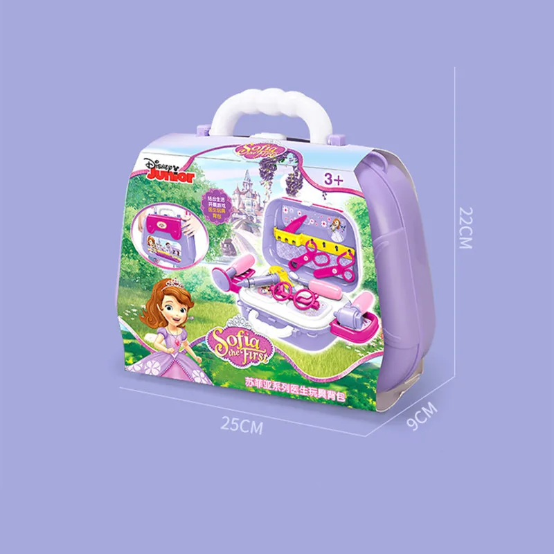 New Disney Sofia The First Toys Girls Dressing Make Up Doctor Tools Bag Princess Makeup Toys Kid Beauty Simulation Table Fashion
