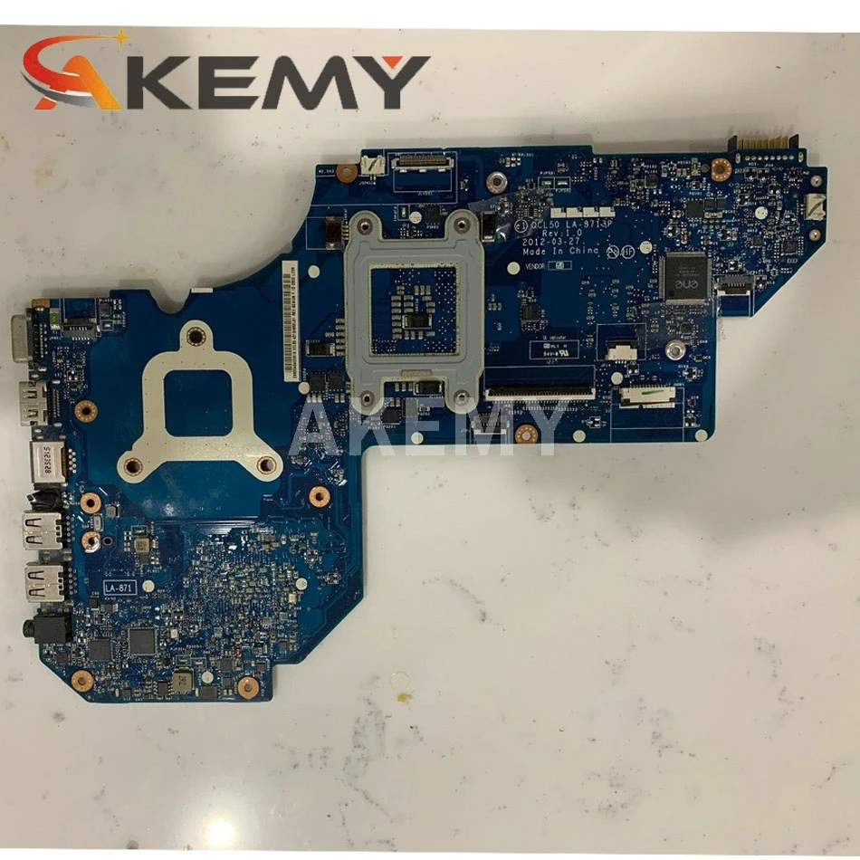 

AKemy for HP ENVY M6 M6-1000 M6-1125dx M6-1200 Series 698395-501 698395-601 QCL50 LA-8713P Laptop Motherboard Test Working well