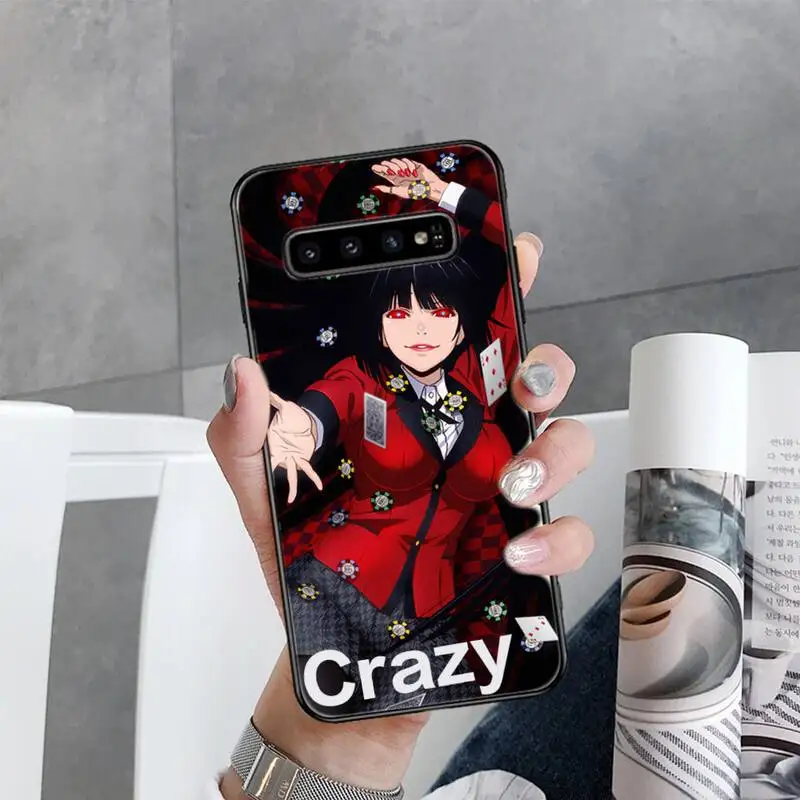 

Crazy Excitement Manga Kakegurui Phone Case For Samsung Galaxy S5 S6 S7 S8 S9 S10 S10e S20 edge plus lite