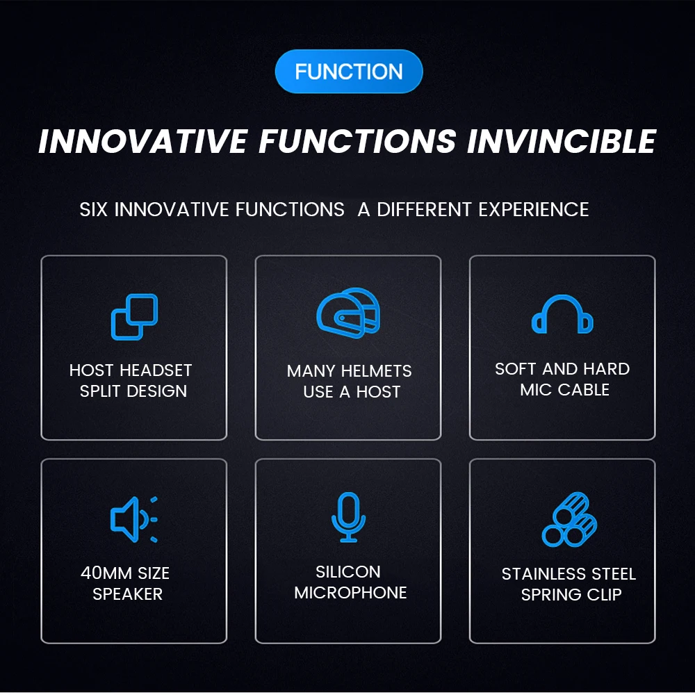 2 шт./компл. Bluetooth 5 0 переговорное устройство для мотоциклетного шлема Применение
