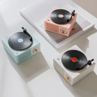 turntable speaker usb bluetooth v5 0 vinyl record player stereo vintage portable speaker hot sale