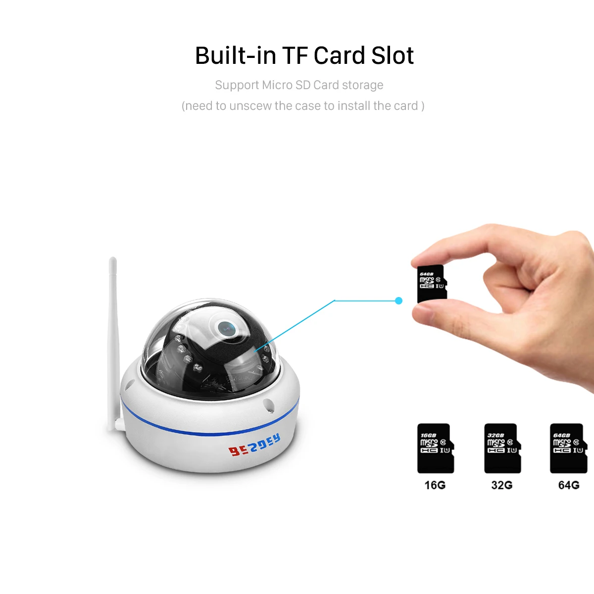 Besder 1080P Антивандальная ip-камера Wifi ONVIF P2P TF слот для карты CCTV купольная камера беспроводная Проводная аудио записанная камера безопасности
