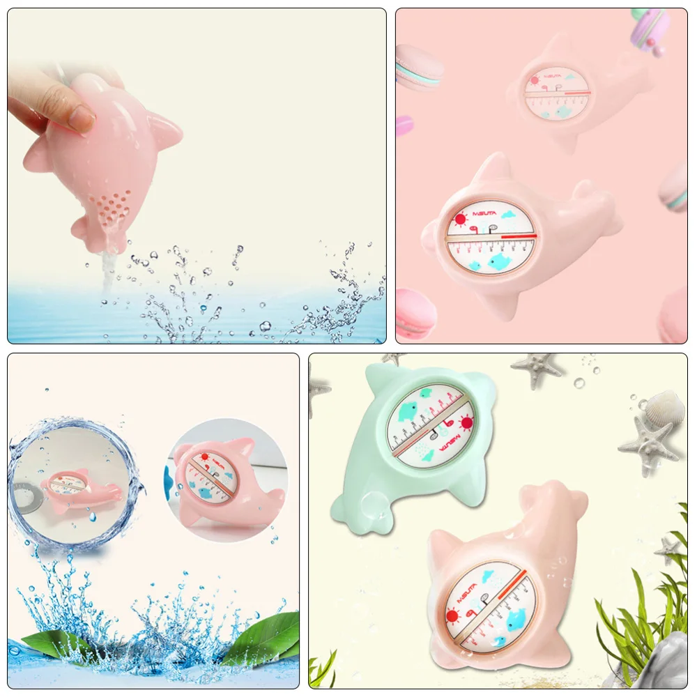 2 шт Новый мультяшный прочный милый игрушечный термометр для ванны водный