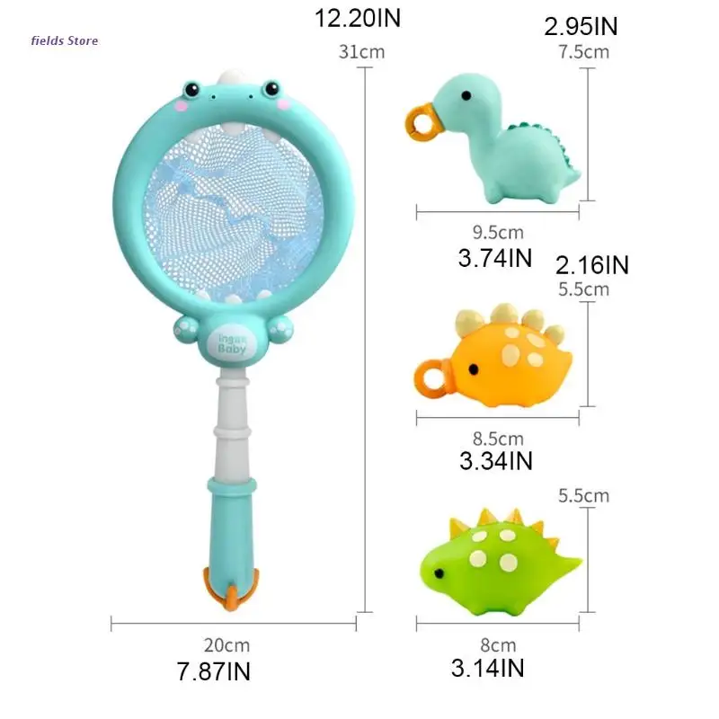 

Water Play Toy Fishing Toy Set Interactive Toy for Infant Baby Birthday Gift