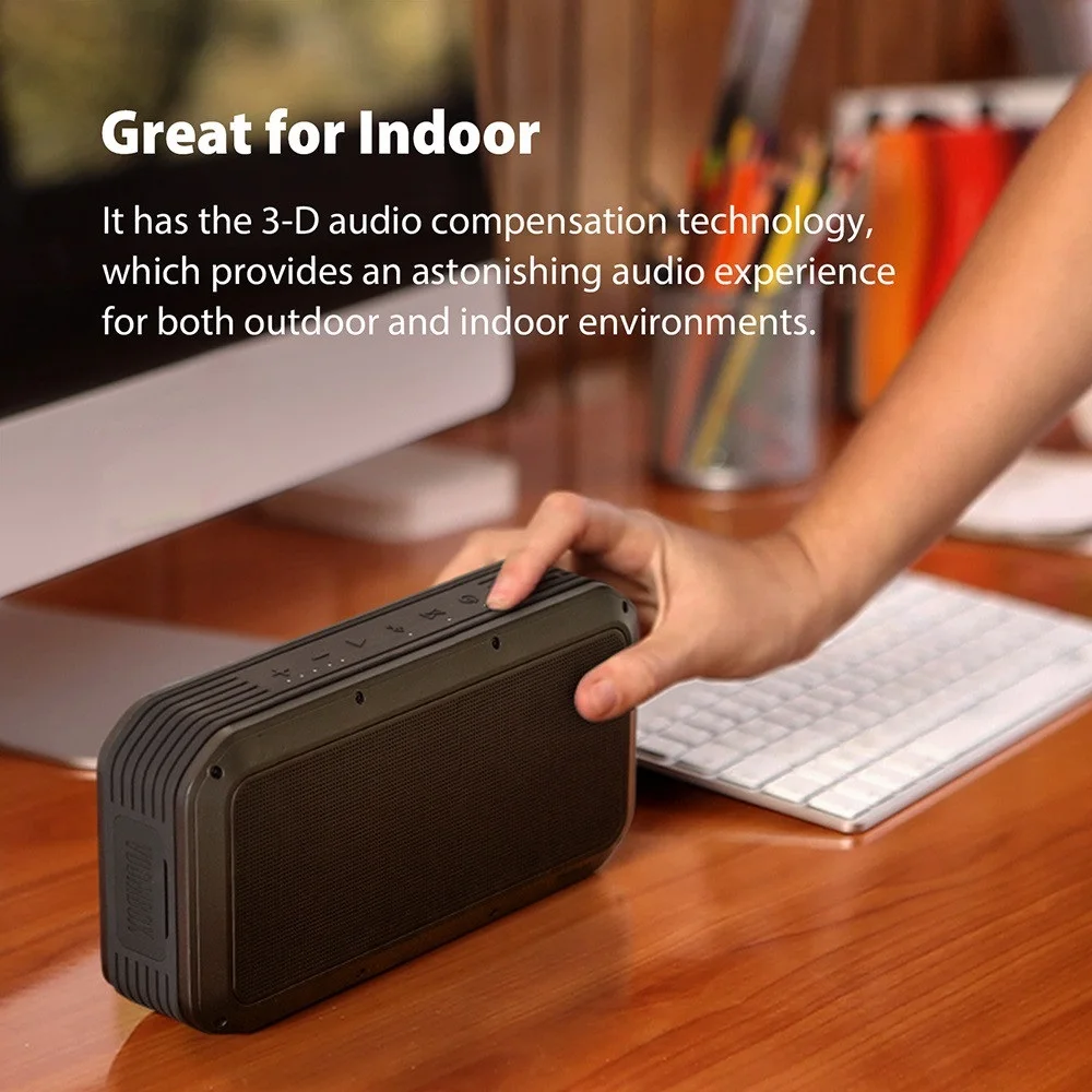 Portable Bluetooth Wireless speaker 40w Super bass with 10000 mAh for 18-Hour Playtime IPX5 Water-Resistant | Электроника