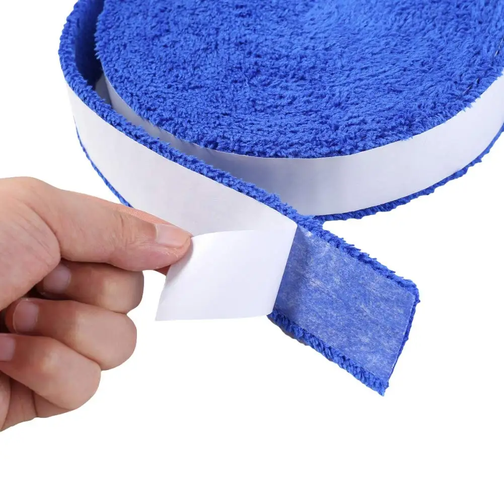 Sweatband полотенце сцепление ракетка для бадминтона противоскользящая Накладка