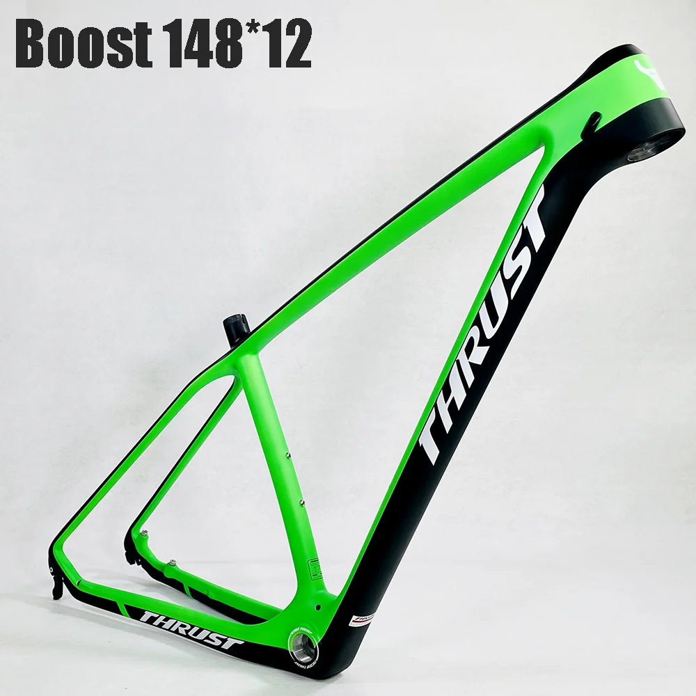 Упорная углеродная рама boost 148*12 29er 15 17 19 mtb Quadro de carbono велосипедная Рама | Спорт и
