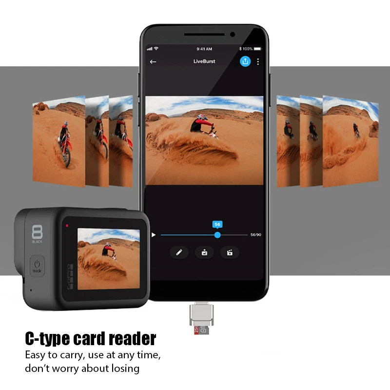 Новый USB 3 1 Type C к Micro-SD TF адаптер OTG кардридер мини смарт-кардридер для ноутбука Samsung