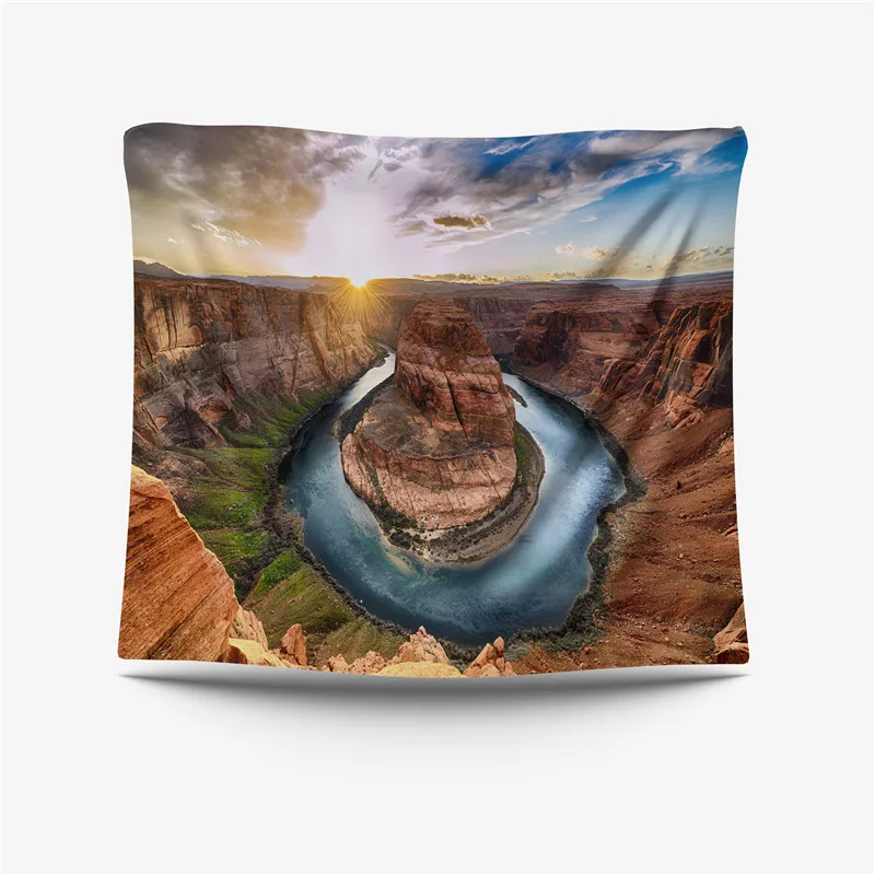 Гобелен с морской тематикой океанический пляж стене висит воды пейзаж пляжные