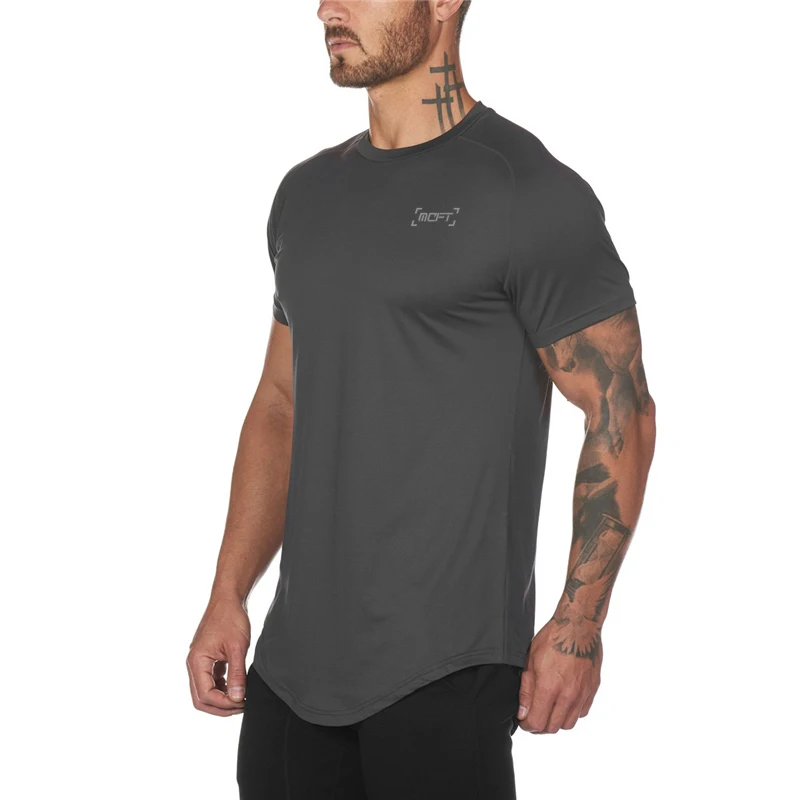 

Summer Fashion Mesh T Shirt Men Quick Dry Breathable Mens Short Sleeve Fitness Mens t-shirt Gyms Tee Tight Bodybuilding Shirt