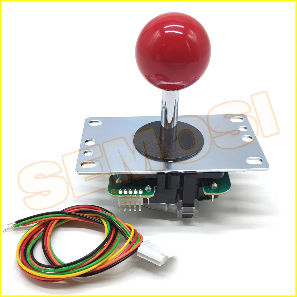 Original Japan Sanwa Joystick JLF-TP-8YT Arcade Fighting Rocker with Topball and 5pin Wire for Jamma Game Machine DIY | Спорт и