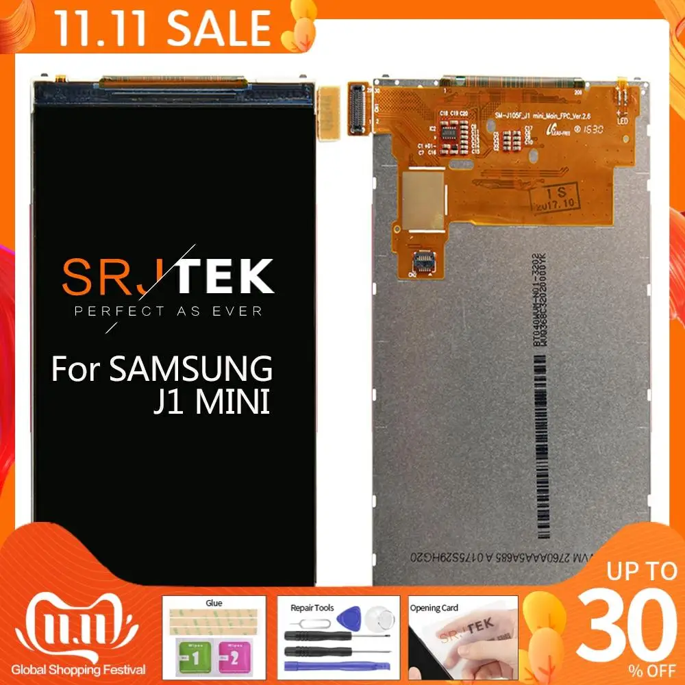 Экран J106 для Samsung Galaxy J1 мини J105 J105H J105F J105B J105M SM ЖК дисплей Матрица экран внутренний