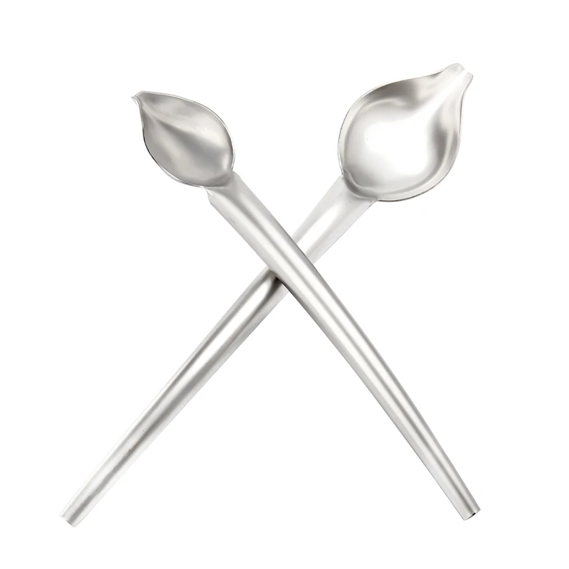 Free Shipping High Quality 2pcs Pencil Decorating Icing Candy Sugarcraft Spoons Set | Baking &amp Pastry Tools