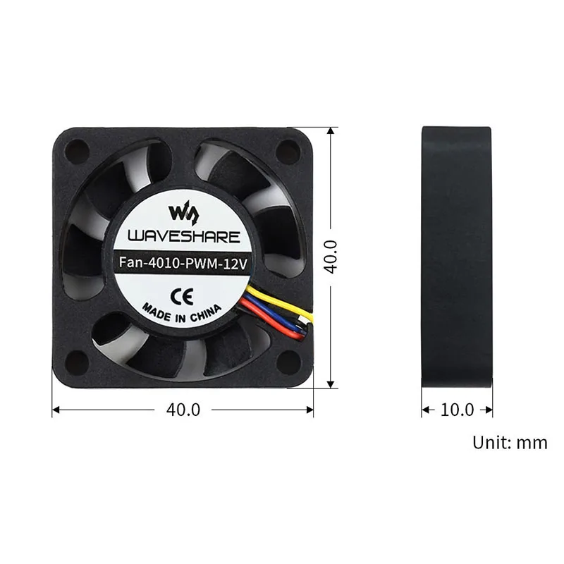 Специальный охлаждающий вентилятор для компьютера Raspberry Pi 4 плата ввода-вывода