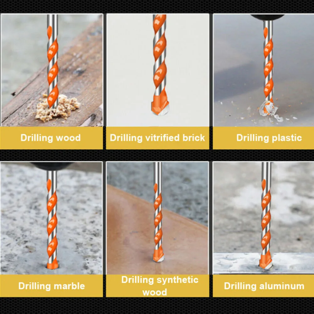 

10pcs Drill bit Triangle Triangle Drill Hand Workshop Equipment Practical