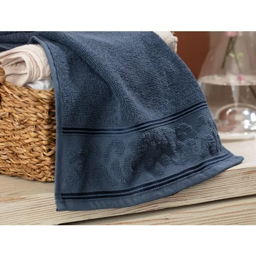 Декорированная граница мадам Коко тильда-индиго