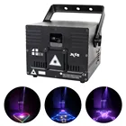 1 Вт DMX ILDA RGB сканер цветной анимационный белый лазерный проектор Luces Beam DJ огни Дискотека Рождественская вечеринка шоу сценическое освещение