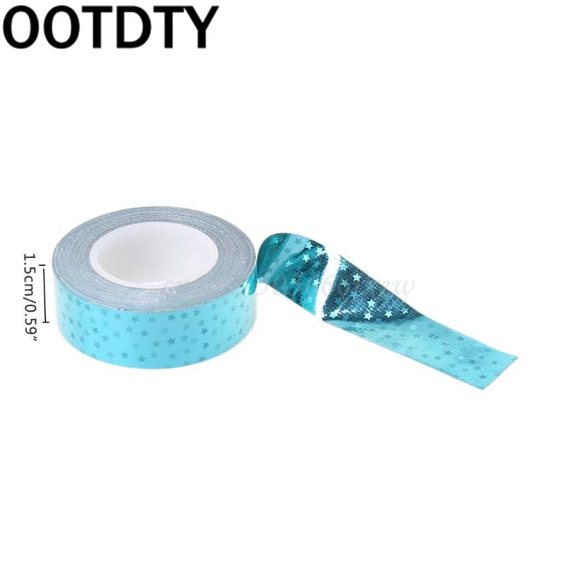 Художественное гимнастическое украшение голографическая Блестящая лента