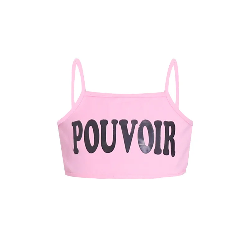 Новинка костюмы для джазовых танцев девочек розовый укороченный топ юбка